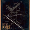 MacDill AFB KMCF Airfield Map Art MacDill AFB KMCF Airfield Map Art