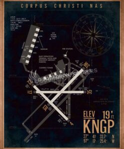KNGP Corpus Christi NAS Airfield Art