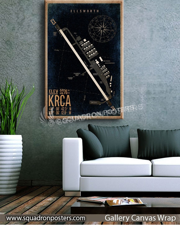 KRCA_ellsworth_airfield_map_diagram_art_SP00891-squadron-posters-vintage-canvas-wrap-aviation-prints