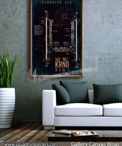 KRND_Randolph_AFB_Airfield_Art_SP01495-squadron-posters-vintage-canvas-wrap-aviation-prints