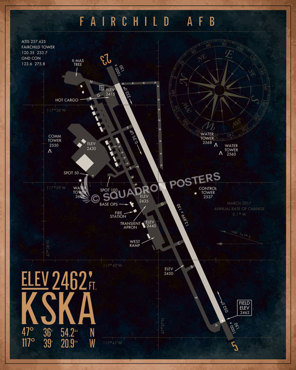 KSKA_Fairchild_AFB_Airfield_Art_16x20_FINAL_Jaden_Hilgers_SP02071Mfeatured-aircraft-lithograph-vintage-airplane-poster