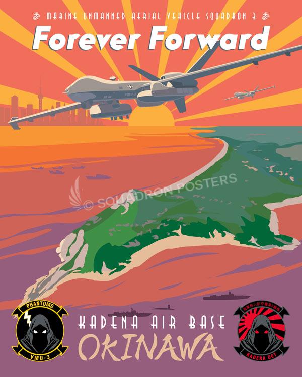 Kadena AB Okinawa VMU-3 Phantoms Art