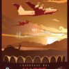 Kandahar Airfield MARSS Kandahar_Dash_7_Marss_SP01274-featured-aircraft-lithograph-vintage-airplane-poster-art