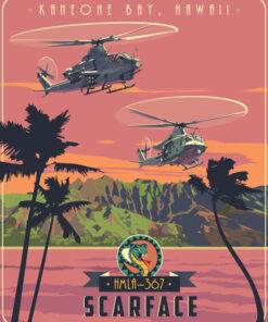 Kaneohe-Bay-Hawaii-AH-1Z-UH-1Y-HMLA-367-featured-aircraft-lithograph-vintage-airplane-poster.jpg