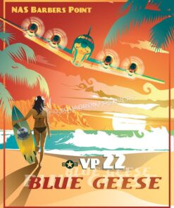 Kaneohe_Bay_P-3_VP-22_SP00964-featured-aircraft-lithograph-vintage-airplane-poster-art