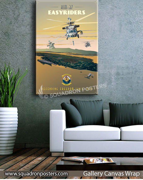 Helicopter Strike Maritime Squadron Three Seven (HSM-37) Marines Corps Base Hawaii in Kaneohe Bay