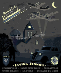 815th Airlift Squadron Over Normandy