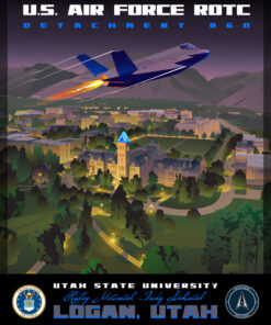 Logan State University AFROTC Det 860 Art with New Patches