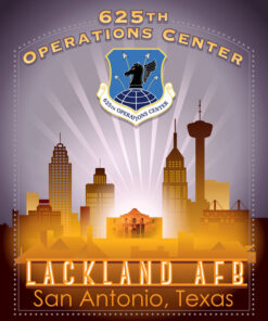 Lackland AFB 625th Operations Center art by - Squadron Posters!