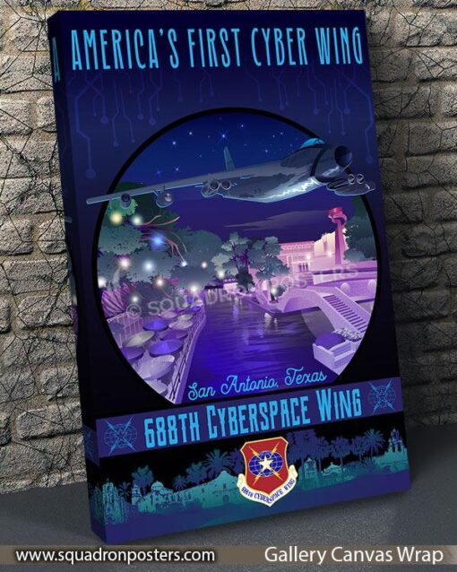 Lackland AFB RB-47E 688th CW - Squadron Posters