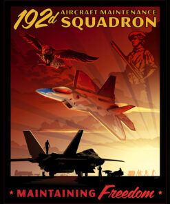 Langley AFB 192d AMXS Art