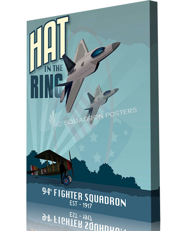 Langley AFB F-22 94th fighter squadron