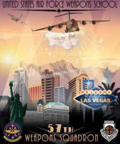 Nellis AFB 57th Weapons Squadron las_vegas_nellis_afb_c-17_57th_wps_sp01141-featured-aircraft-lithograph-vintage-airplane-poster-art