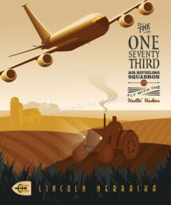 Nebraska ANG 173d Air Refueling Squadron Lincoln_KC-135_173rd_ARS_SP01010-featured-aircraft-lithograph-vintage-airplane-poster-art