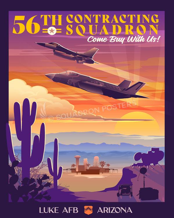 Luke AFB 56 CONS canvas art