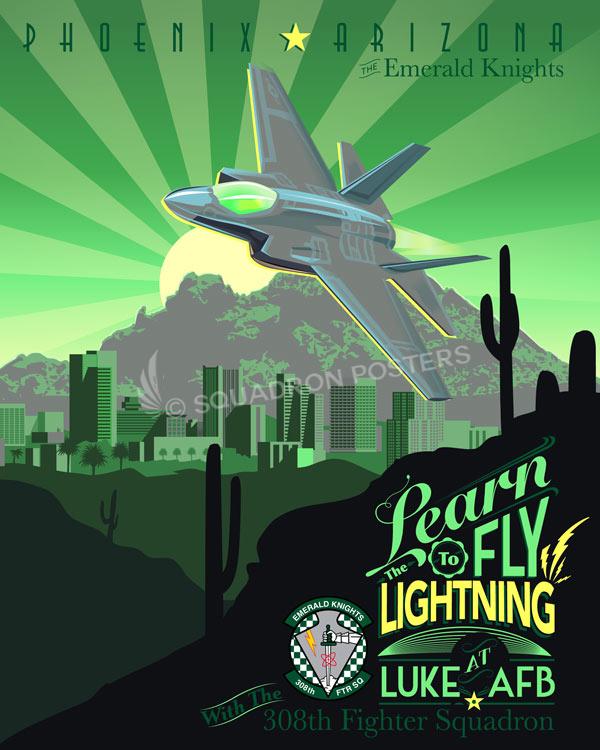 Luke AFB 308th FS Art