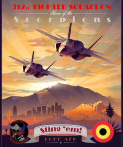 Luke AFB 312th FS Scorpions Art