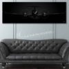 MC-12 Liberty Jet Black Super Wide Canvas Print MC-12 Liberty Jet Black Super Wide Canvas Print