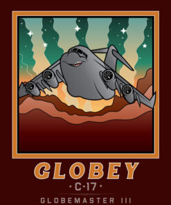 “Mission Complete Air Force, Go to Sleep” Children’s Book Poster Art