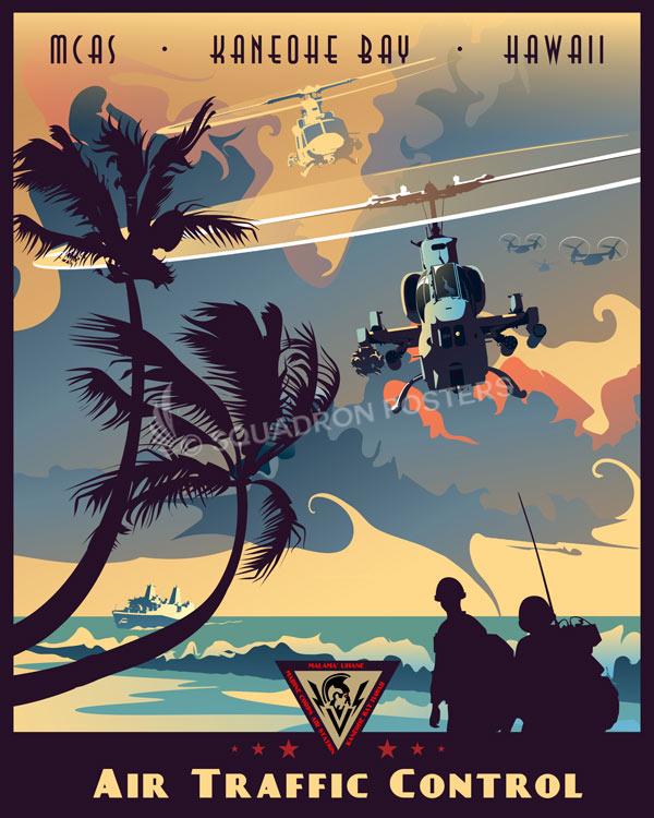 MCAS Kaneohe Bay ATC art