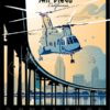 mcb camp pendleton CH-46 SP00570-vintage-military-aviation-travel-poster-art-print-gift