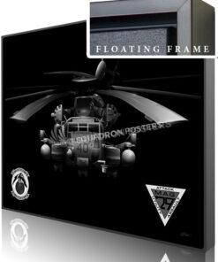 MCAS New River HMH-464 CH-53E Jet Black SP01335-featured-canvas-framed-aircraft-lithograph-art