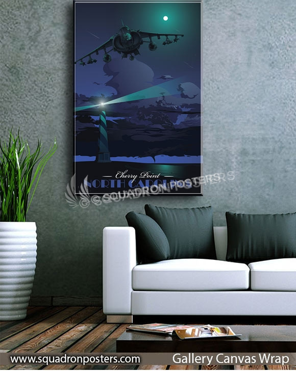 MCAS_Cherry_Point_AV-8B_GENERIC_SP01477-squadron-posters-vintage-canvas-wrap-aviation-prints