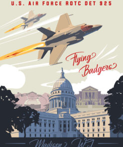 Madison Wisconsin US AFROTC DET 925 Art