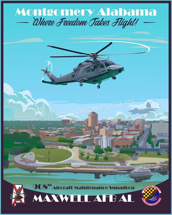 Maxwell AFB 908th AMXS Art