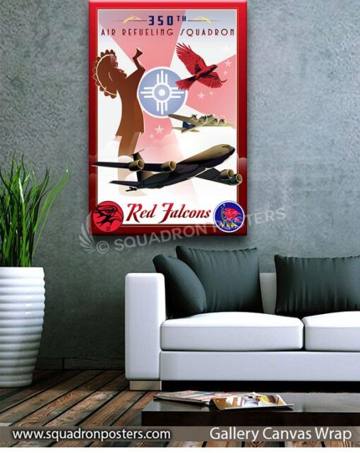 McConnell AFB 350th ARS Art - Squadron Posters