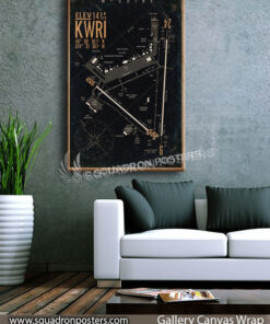 McGuire_Field_KWRI_airfield_map-SP00898-squadron-posters-vintage-canvas-wrap-aviation-prints