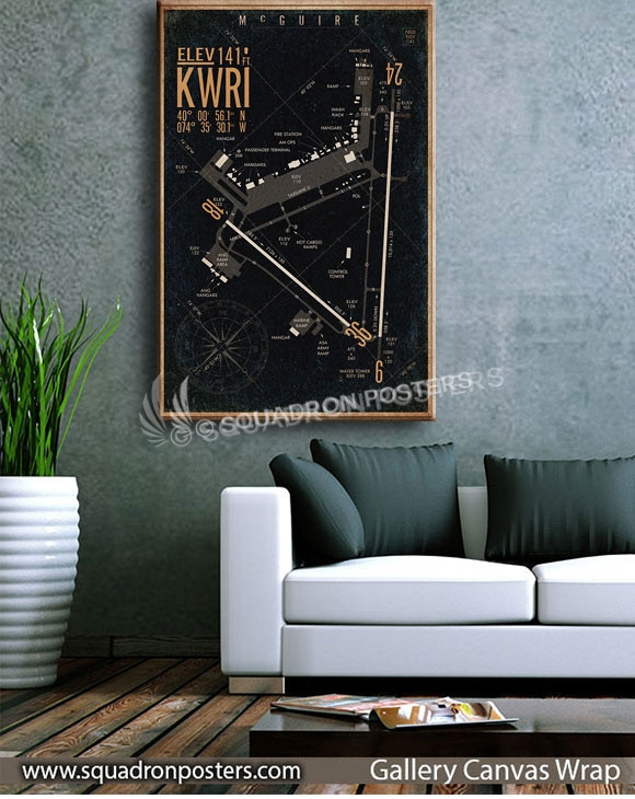 McGuire_Field_KWRI_airfield_map-SP00898-squadron-posters-vintage-canvas-wrap-aviation-prints