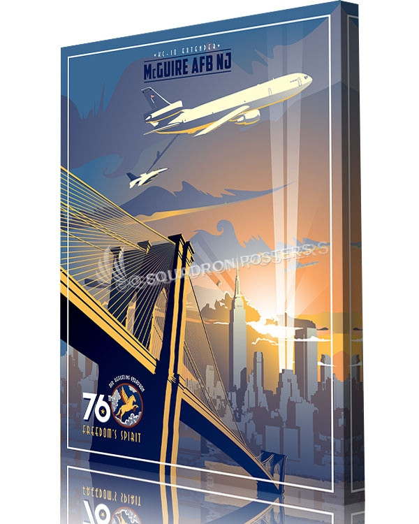 McGuire KC-10 76th ARS SP00740 aircraft-prints-posters-vintage-art
