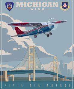 Michigan Wing Cessna-182 CIVIL AIR PATROL 63