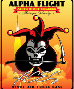 Minot AFB 740th MS Alpha Flight ACES Art
