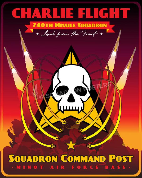 Minot AFB 740th MS Charlie Flight Art