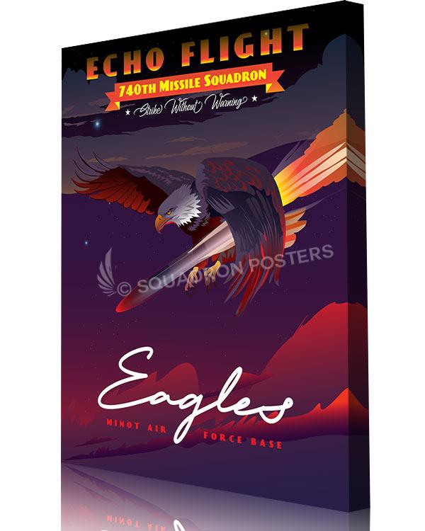 Minot AFB 740th MS Echo Flight Art