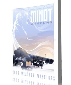 minot afb art featuring the b52