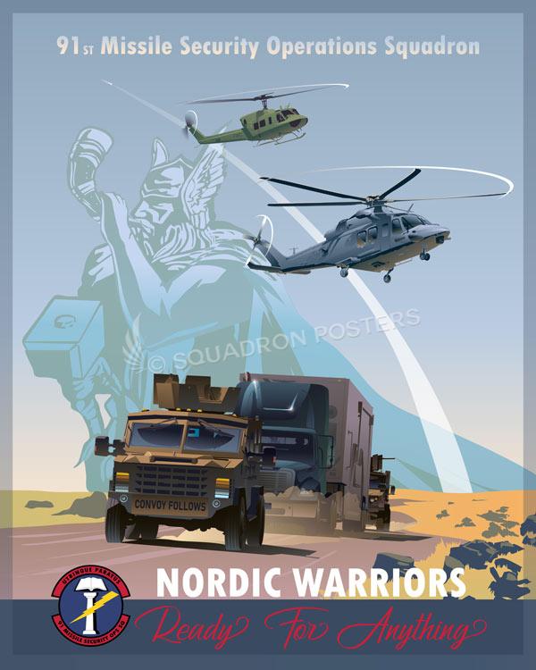 Minot-AFB-UH-1N-MH-139A-91st-MSOS-featured-aircraft-lithograph-vintage-airplane-poster