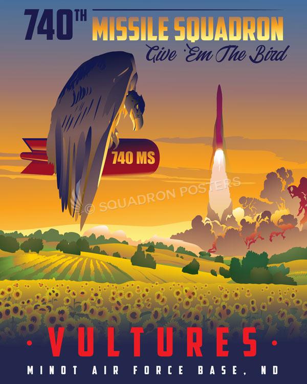 Minot AFB 740th MS Art