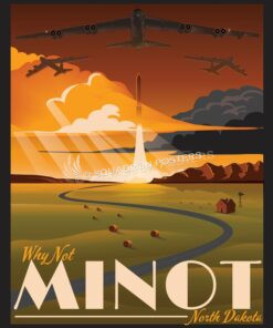 Minot_Air_Force_Base_Fall_SP01031-featured-aircraft-lithograph-vintage-airplane-poster-art