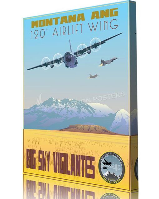 Montana ANG 120th AW - Squadron Posters