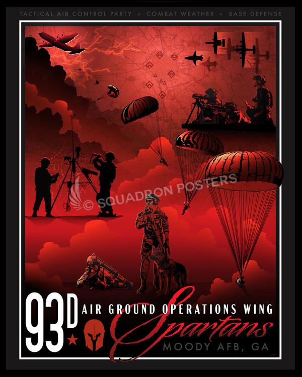 Moody AFB 93d AGOW Art