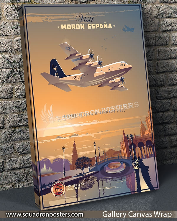 Moron_AB_KC-130J_VMGR-252_SP00753-vintage-travel-poster-aviation-squadron-print-poster-art