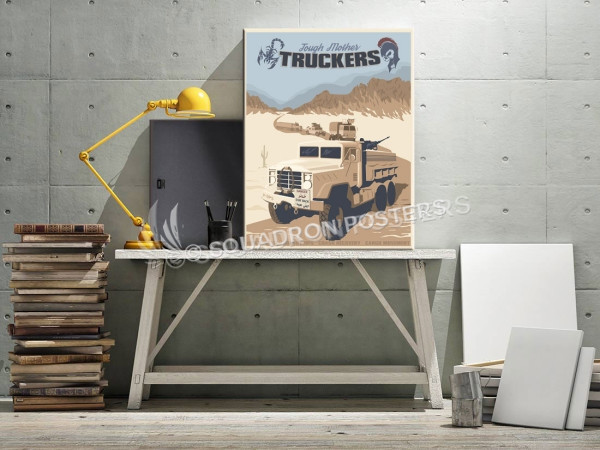 Mother Truckers SP00658 canvas-vintage-retro-print