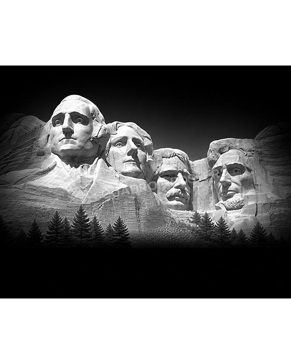 Mount Rushmore National Memorial No Text