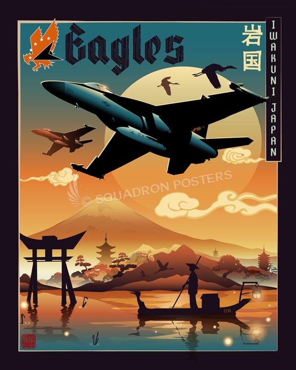 MCAS Iwakuni VFA-115 Eagles art.
