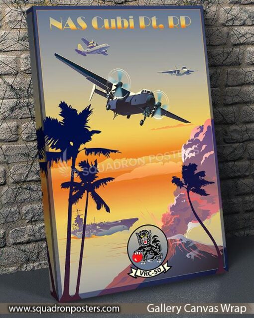 NAS Cubi Point VRC-50 - Squadron Posters