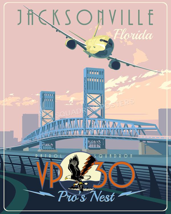 NAS Jacksonville Florida VP-30 Pros Nest Canvas Art