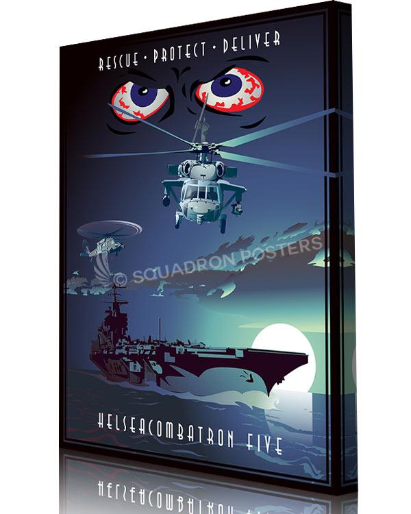 NAS Norfolk VA MH-60 HSC-5 Art